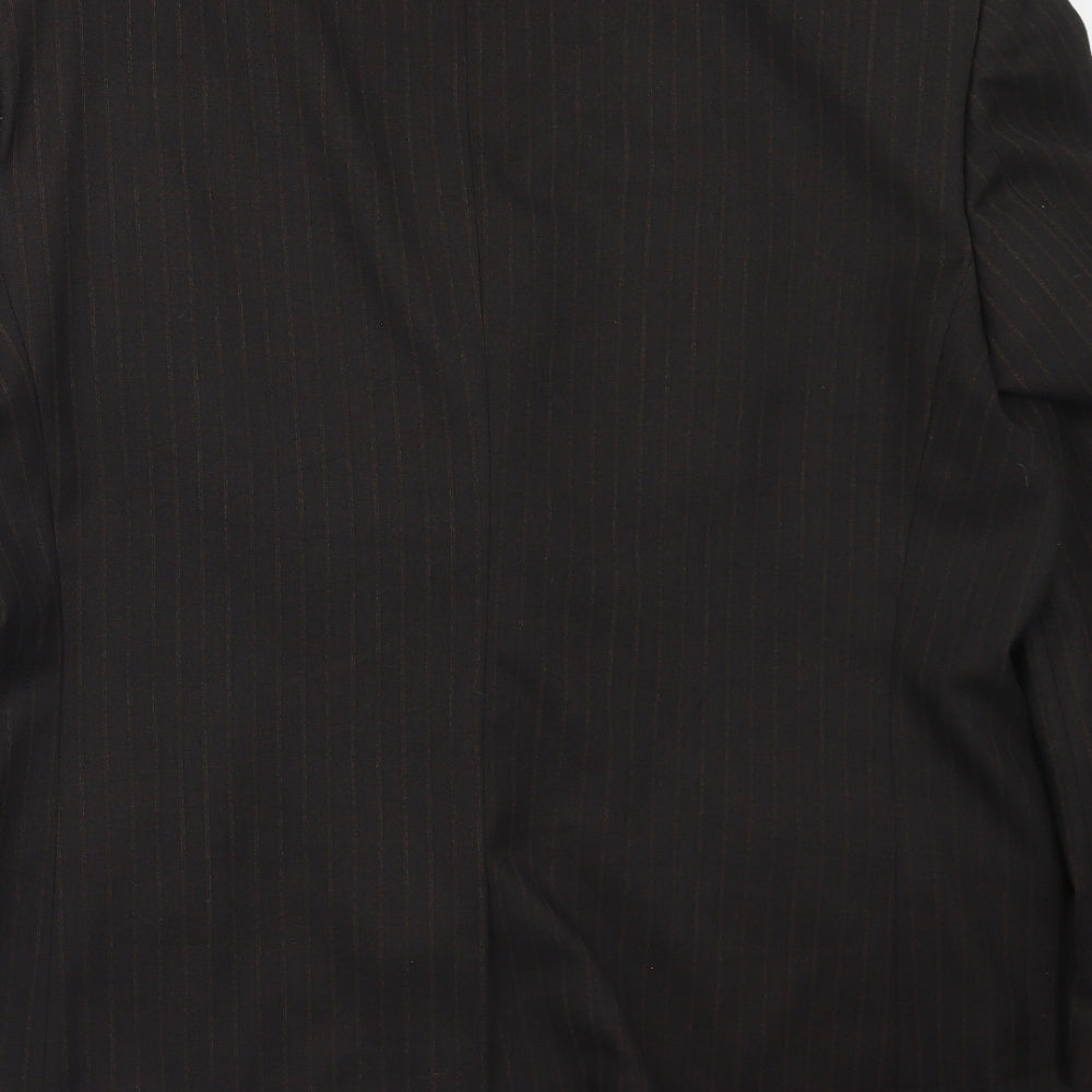 Mens UK Size 44 BHS Regular Brown Suit Jacket