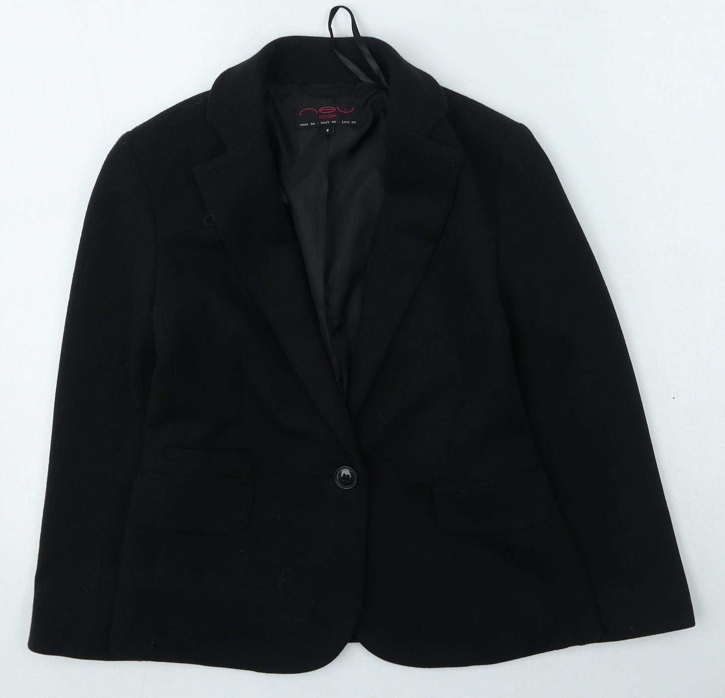 New Look Womens Black   Jacket  Size 8