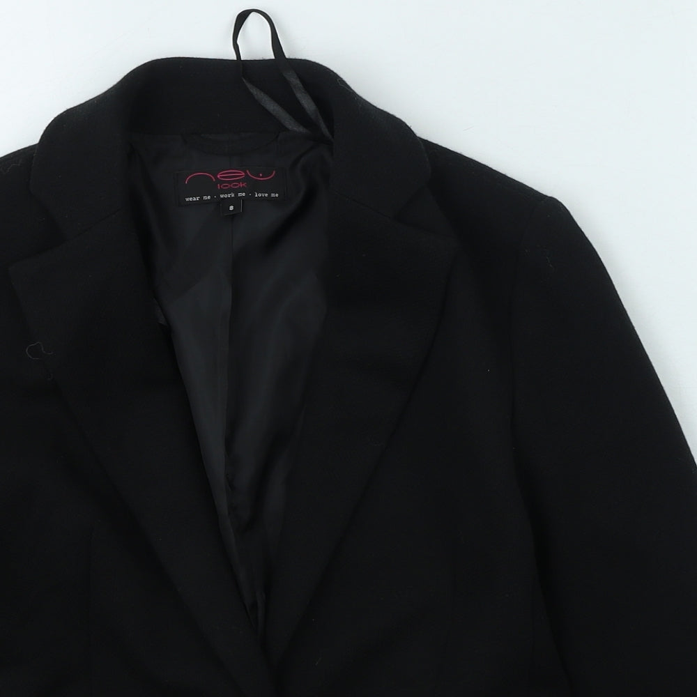 New Look Womens Black   Jacket  Size 8