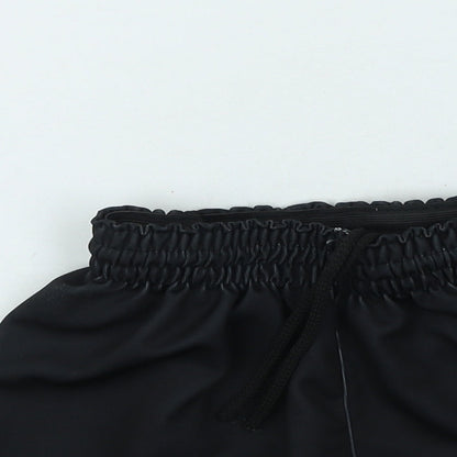 xblades Boys Black  Polyester Sweat Shorts Size L  Regular