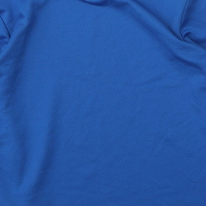 Old Navy Boys Blue  Polyester Basic Casual Size 8 Years Round Neck