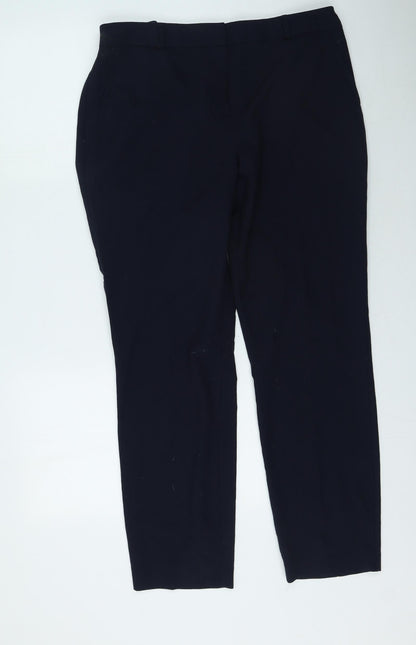 Womens UK Size 14 Dunnes Stores Regular Fit  Blue Trousers