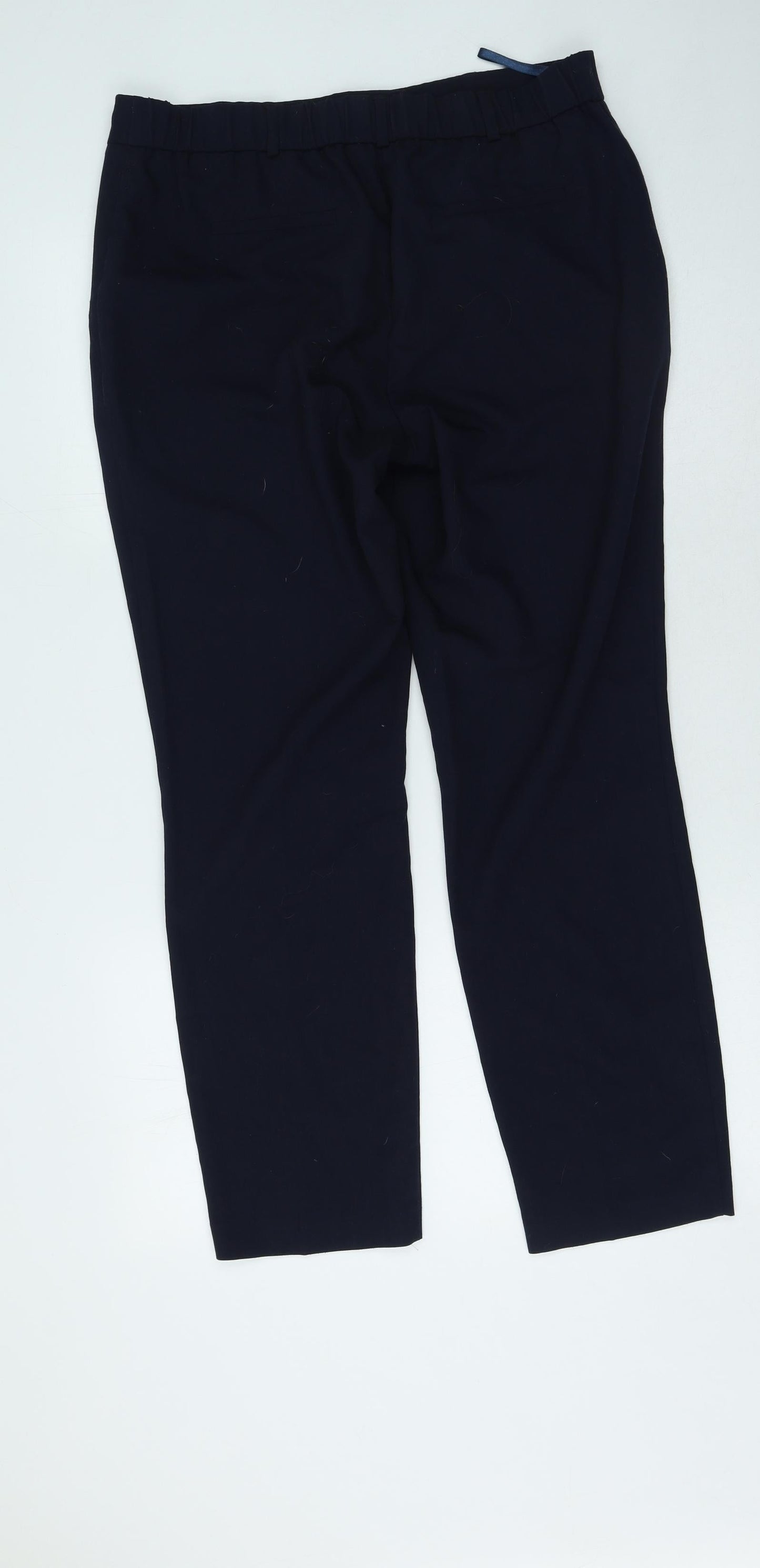 Womens UK Size 14 Dunnes Stores Regular Fit  Blue Trousers