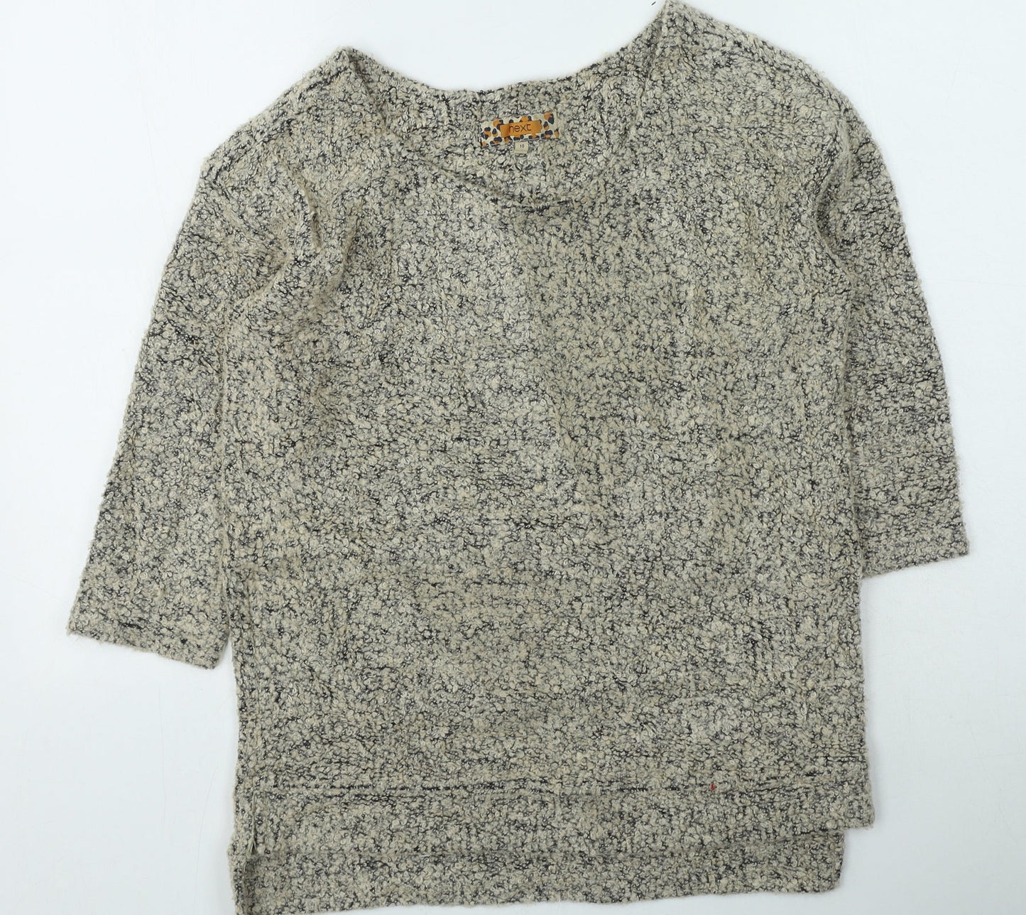 Womens UK Size 10 NEXT Brown Pullover Jumper