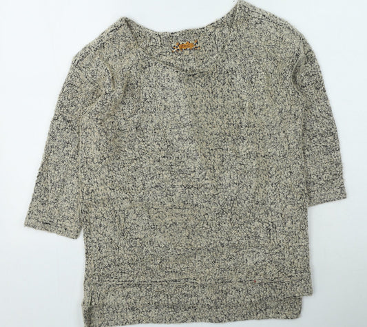Womens UK Size 10 NEXT Brown Pullover Jumper
