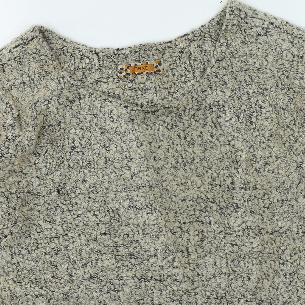 Womens UK Size 10 NEXT Brown Pullover Jumper
