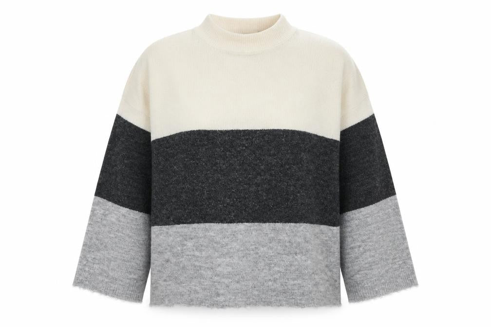 Womens UK Size M Brave Soul Multicoloured Pullover Jumper