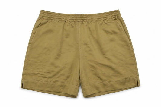 H&M Womens Gold  Lyocell Sweat Shorts Size 24 in L6 in Regular