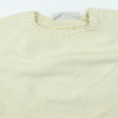 Womens UK Size 12 BHS Beige Pullover Jumper