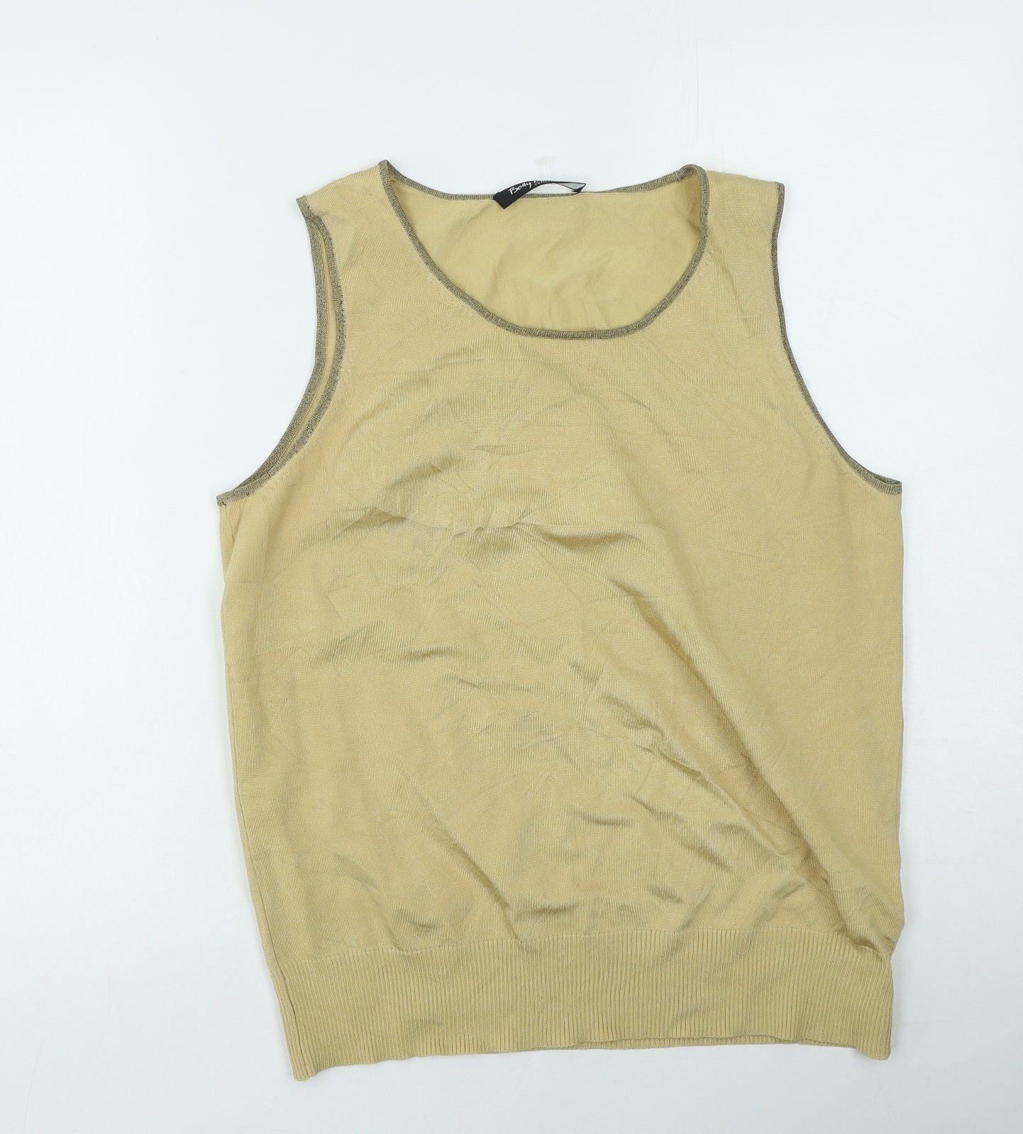 betty Womens Brown Polyamide Camisole Tank Size 18 V-Neck