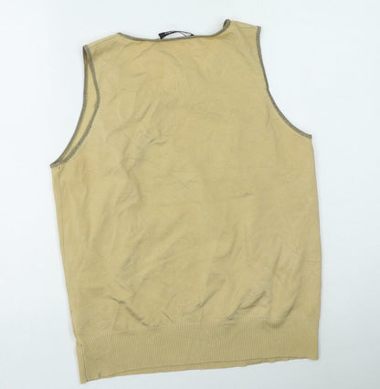 betty Womens Brown Polyamide Camisole Tank Size 18 V-Neck