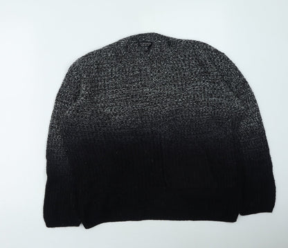 Womens UK Size 6 Topshop Black Pullover Jumper