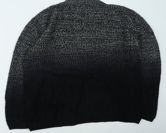 Womens UK Size 6 Topshop Black Pullover Jumper