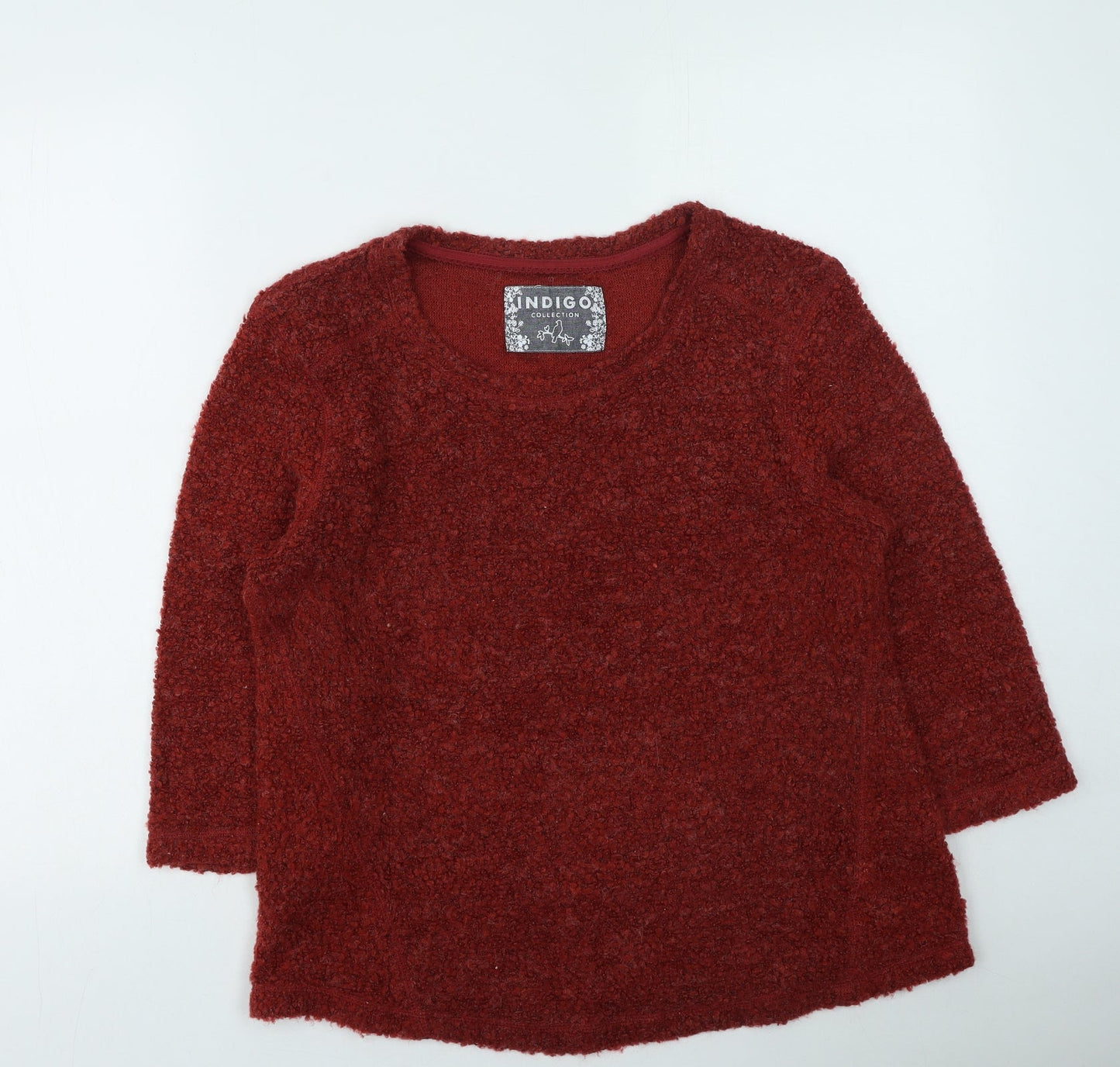 Womens UK Size 14 Marks and Spencer Red Pullover Jumper