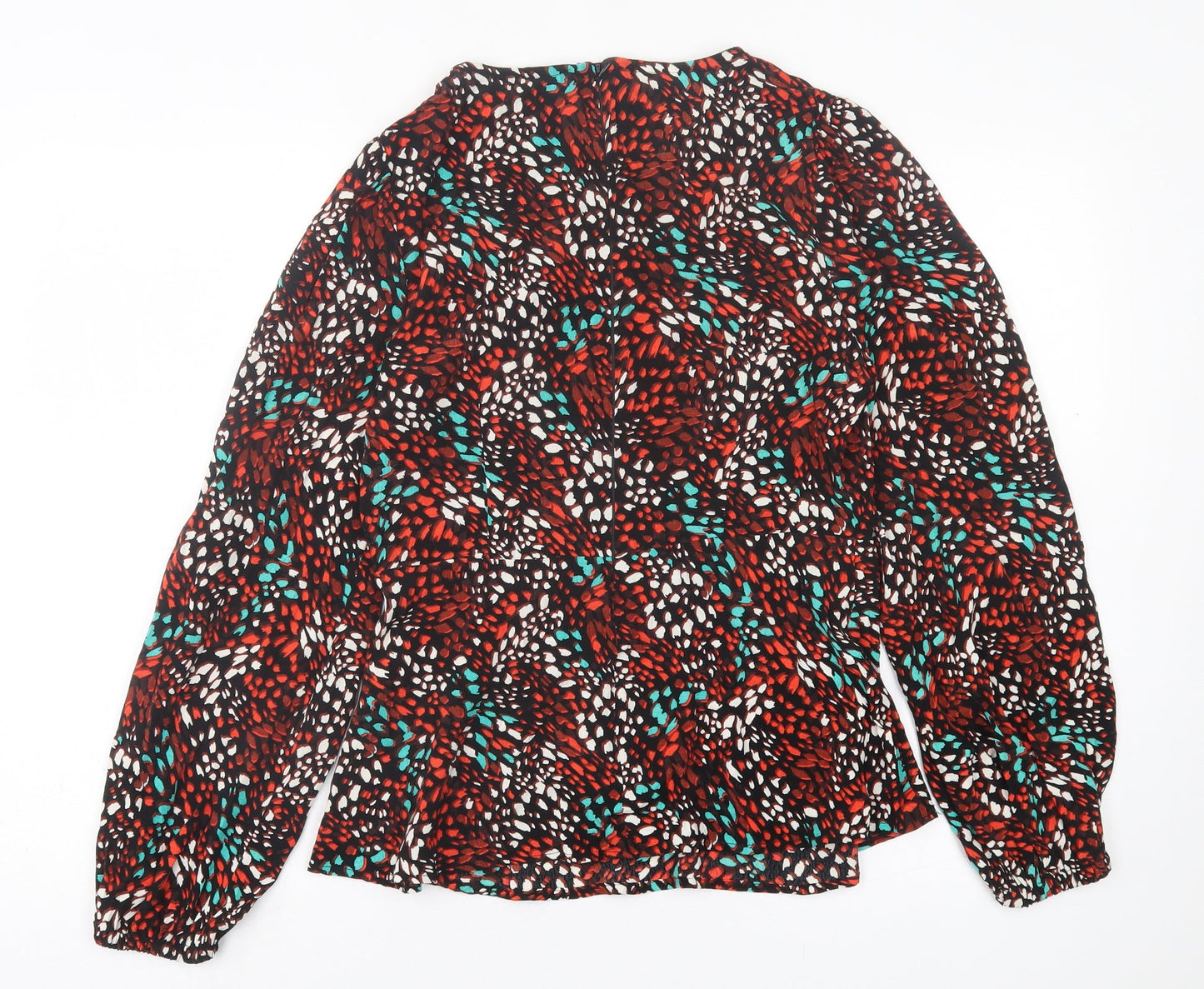 Womens UK Size 10 Marks and Spencer Red Basic Blouse