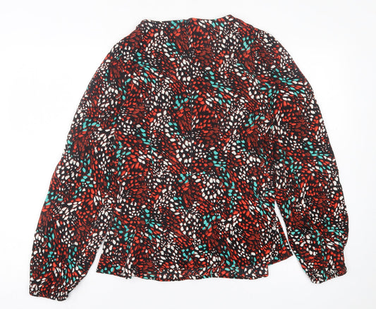 Womens UK Size 10 Marks and Spencer Red Basic Blouse