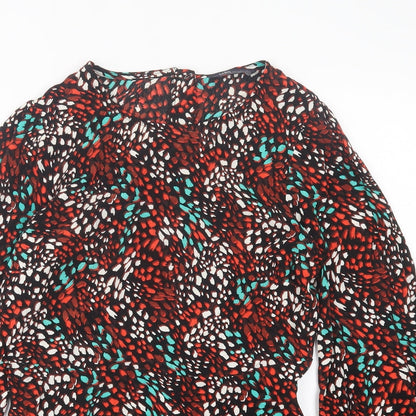 Womens UK Size 10 Marks and Spencer Red Basic Blouse