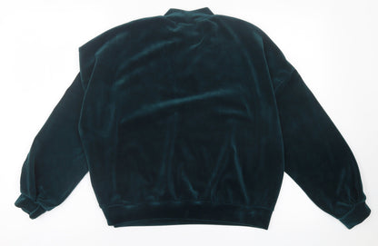 honkemoller Womens Green  Polyester Pullover Sweatshirt Size M  Pullover