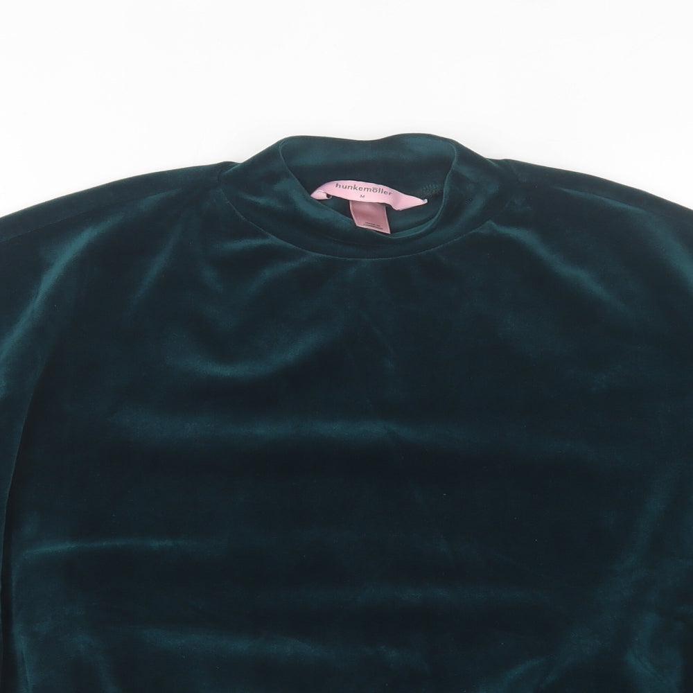 honkemoller Womens Green  Polyester Pullover Sweatshirt Size M  Pullover