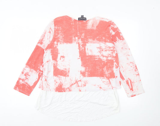 Womens UK Size 10 Saloos Red Pullover Jumper