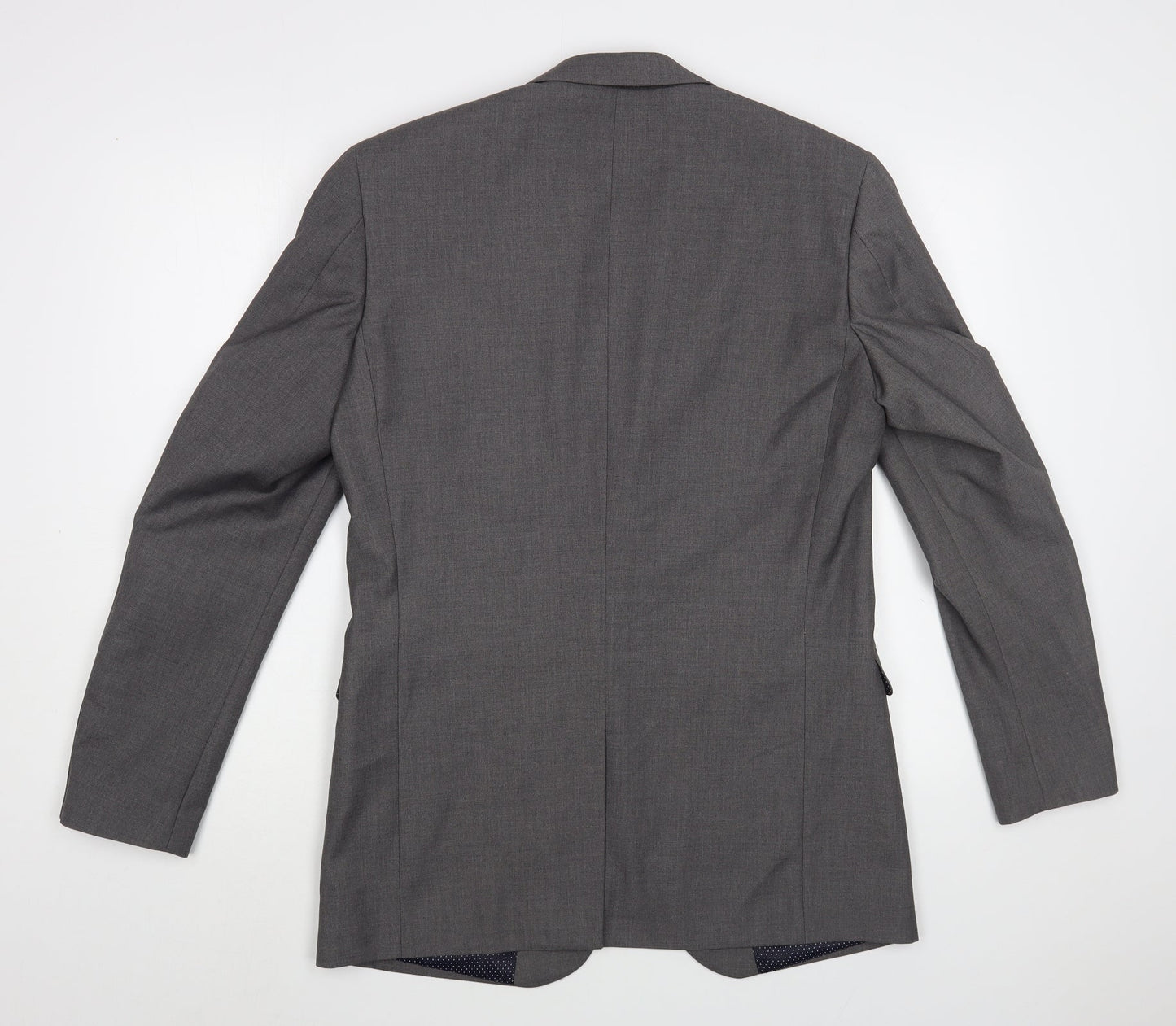 Skopes Mens Grey  Polyester Jacket Blazer Size 36