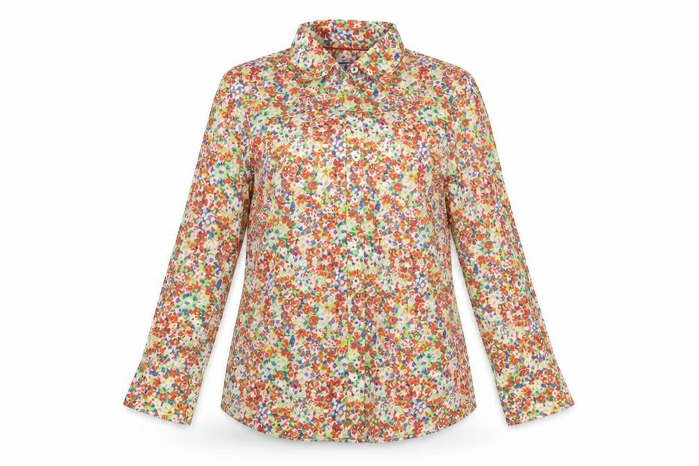 Womens UK Size 8 Hawes & Curtis Multicoloured Basic Button-Up