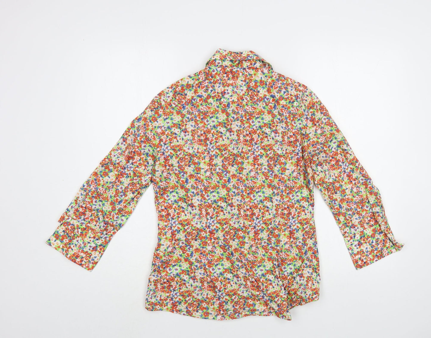 Womens UK Size 8 Hawes & Curtis Multicoloured Basic Button-Up