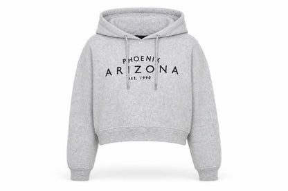 Topshop Womens Grey  Polyester Pullover Hoodie Size 6  Pullover - Arizona