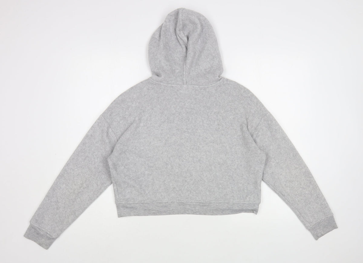 Topshop Womens Grey  Polyester Pullover Hoodie Size 6  Pullover - Arizona