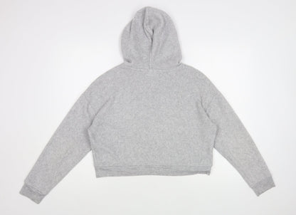 Topshop Womens Grey  Polyester Pullover Hoodie Size 6  Pullover - Arizona
