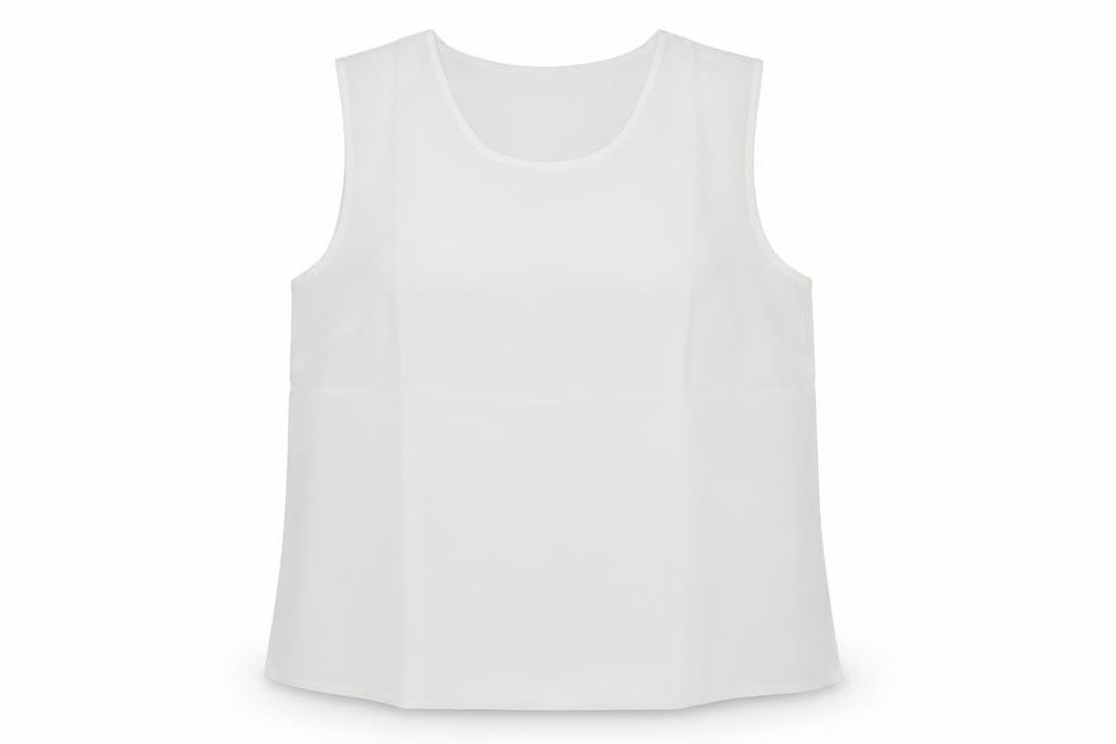 Womens UK Size 18 Preworn White Basic Tank