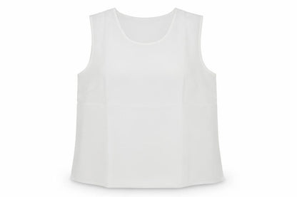Womens UK Size 18 Preworn White Basic Tank