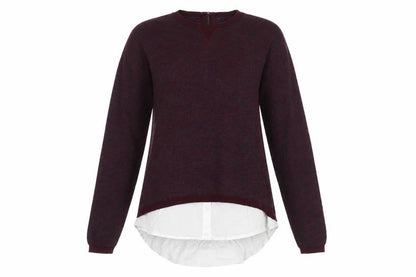 Womens UK Size 12 NEXT Purple Pullover Jumper