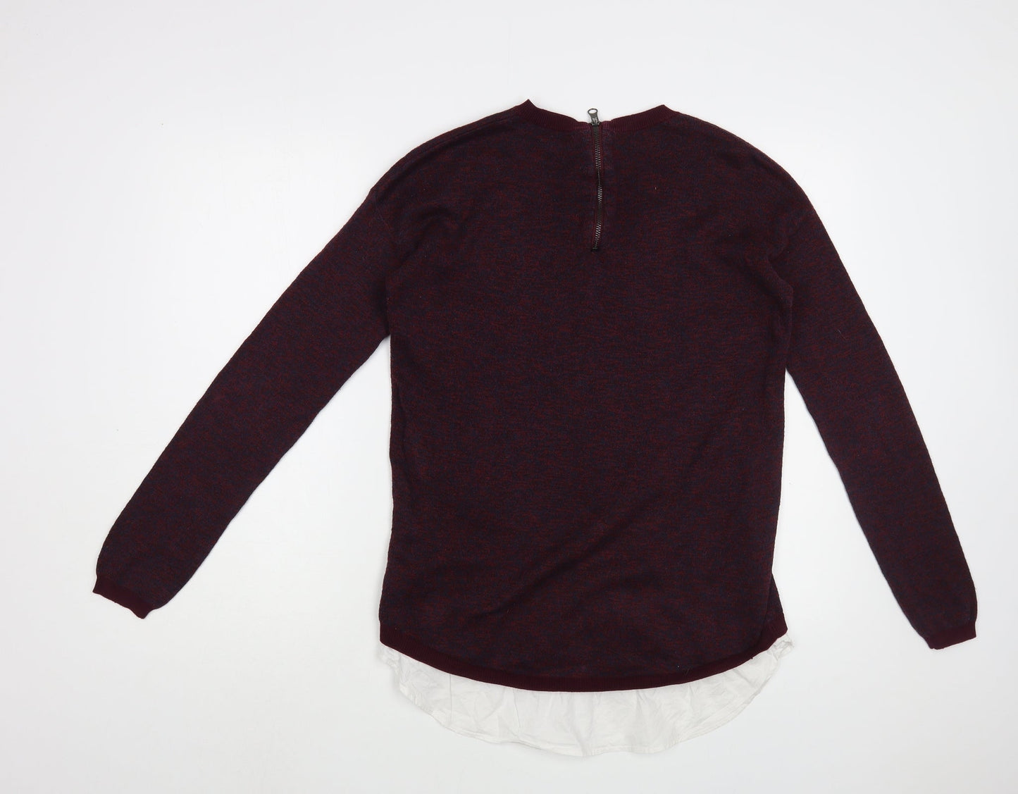 Womens UK Size 12 NEXT Purple Pullover Jumper
