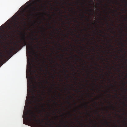 Womens UK Size 12 NEXT Purple Pullover Jumper