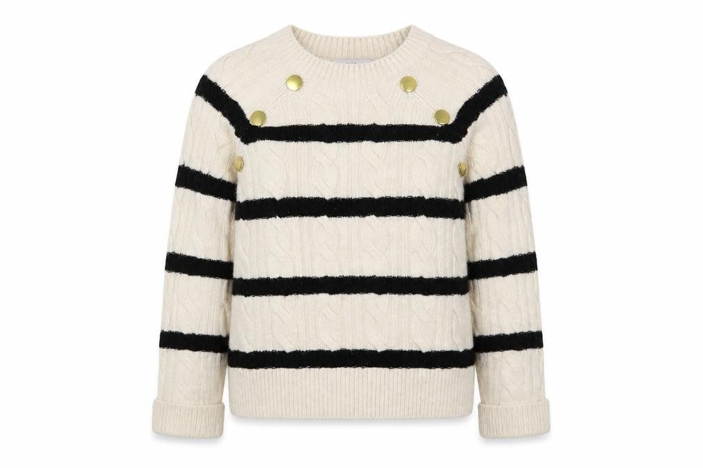 Womens UK Size XS NEXT Beige Pullover Jumper