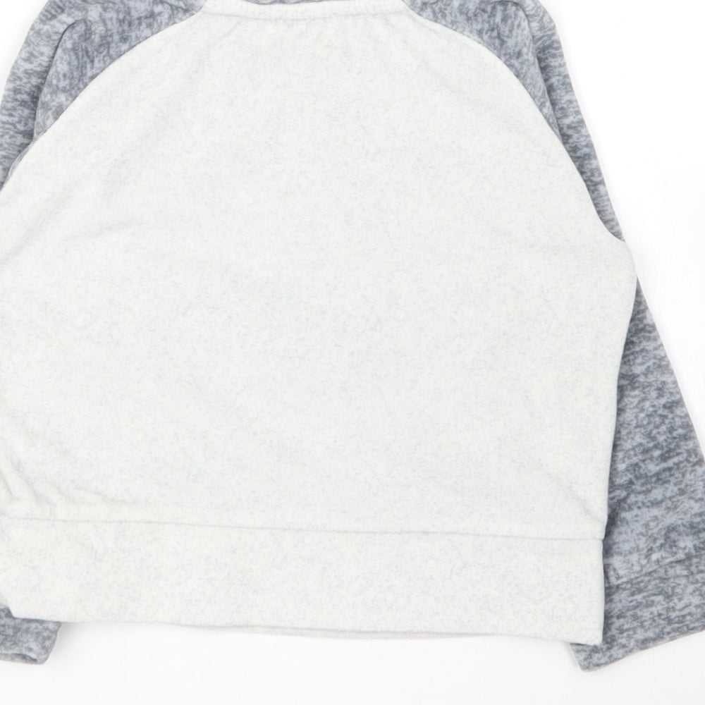 Nutmeg Baby Grey Solid Polyester Cami Pyjama Top Size 18-24 Months