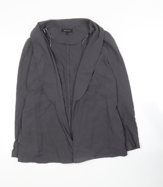 Womens UK Size 8 New Look Grey Jacket