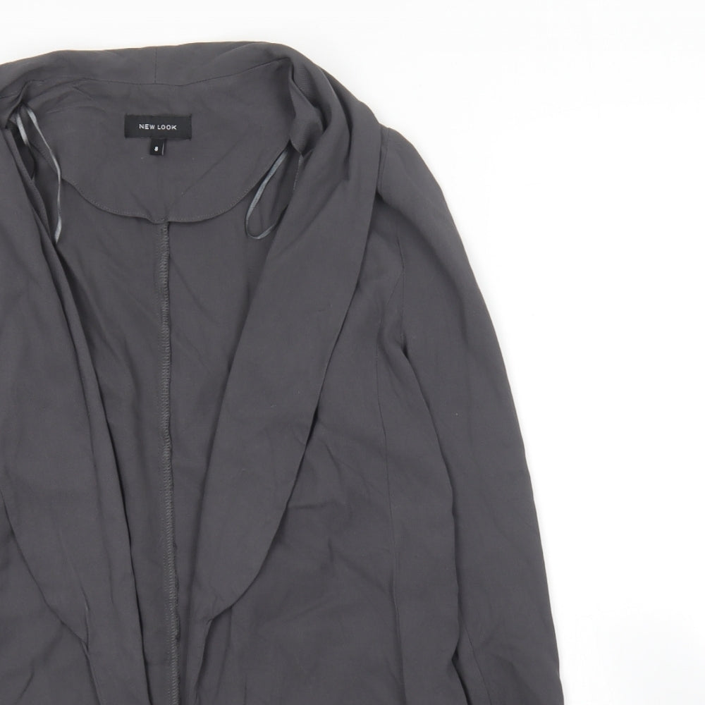 Womens UK Size 8 New Look Grey Jacket