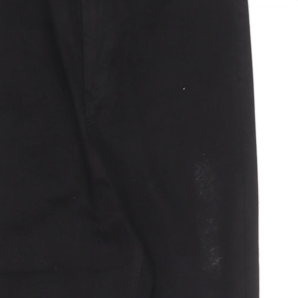 Womens UK Size 16 Denim Co Regular Fit Jegging Black Trousers