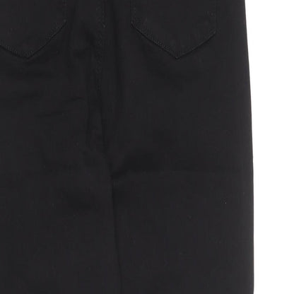Womens UK Size 16 Denim Co Regular Fit Jegging Black Trousers