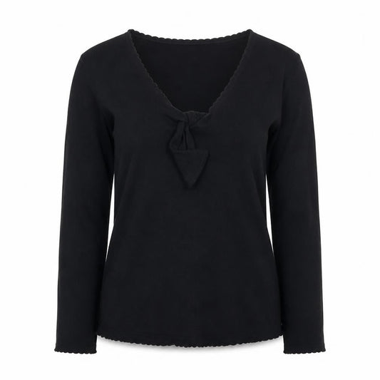 Womens UK Size S Off Shoot Black Pullover Jumper