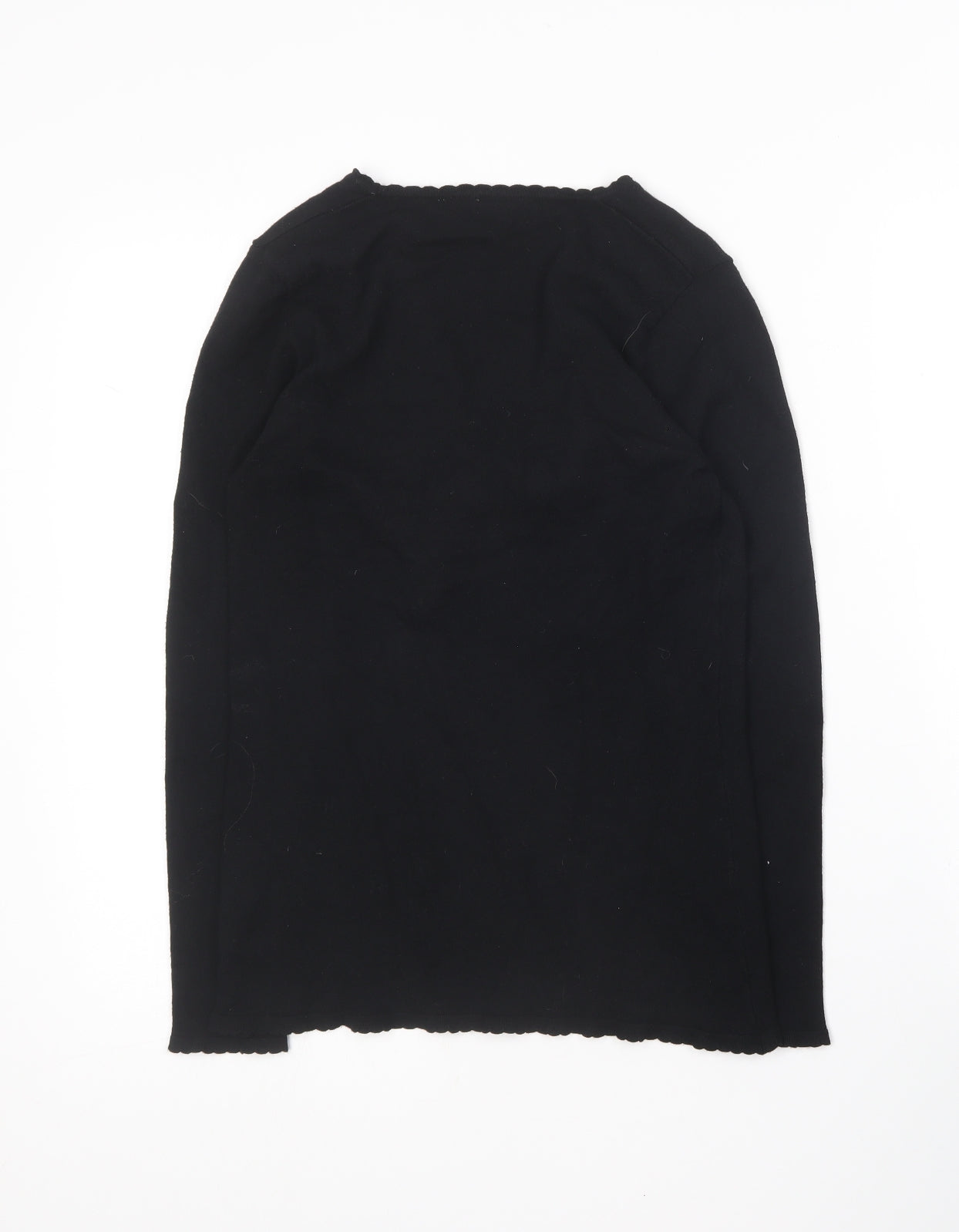 Womens UK Size S Off Shoot Black Pullover Jumper