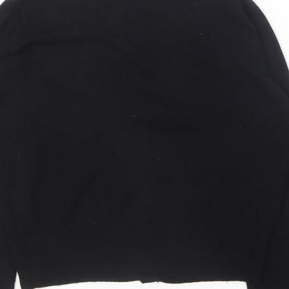 Womens UK Size 10 Select Black Cardigan Jumper