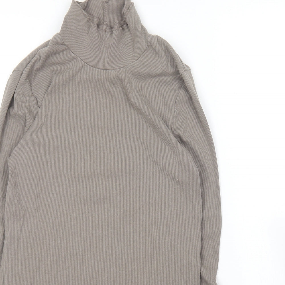 Womens UK Size 14 Preworn Grey Pullover Jumper