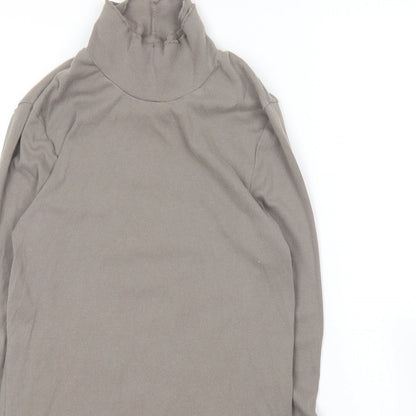 Womens UK Size 14 Preworn Grey Pullover Jumper