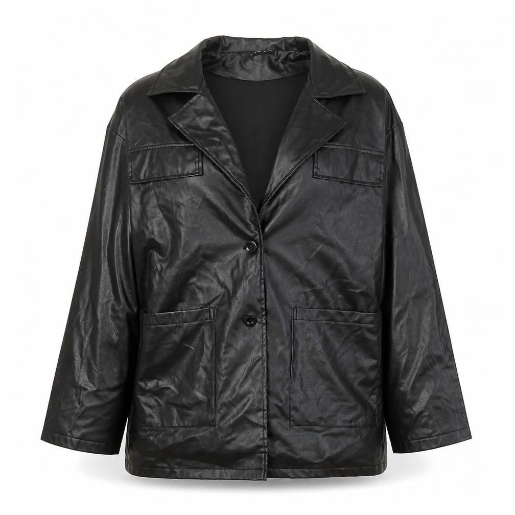 Womens UK Size M Shein Black Jacket
