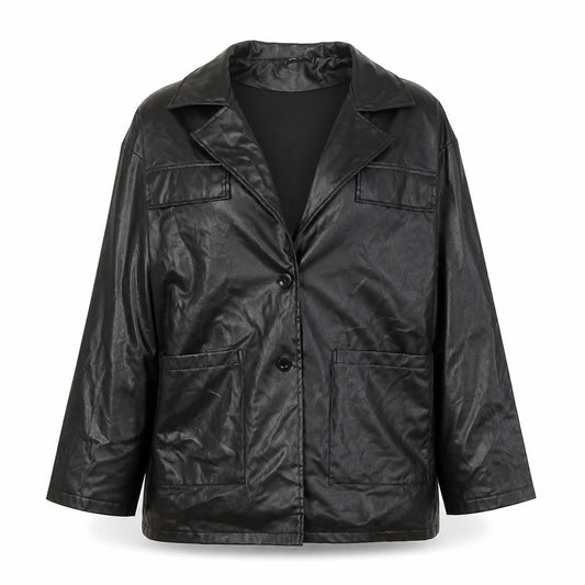 Womens UK Size M Shein Black Jacket