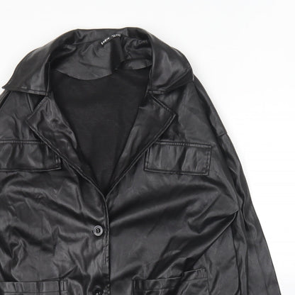 Shein  Womens Black   Jacket  Size M