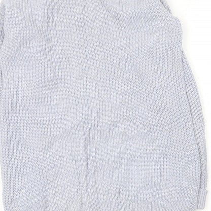 Womens UK Size S Marks and Spencer Blue Pullover Jumper